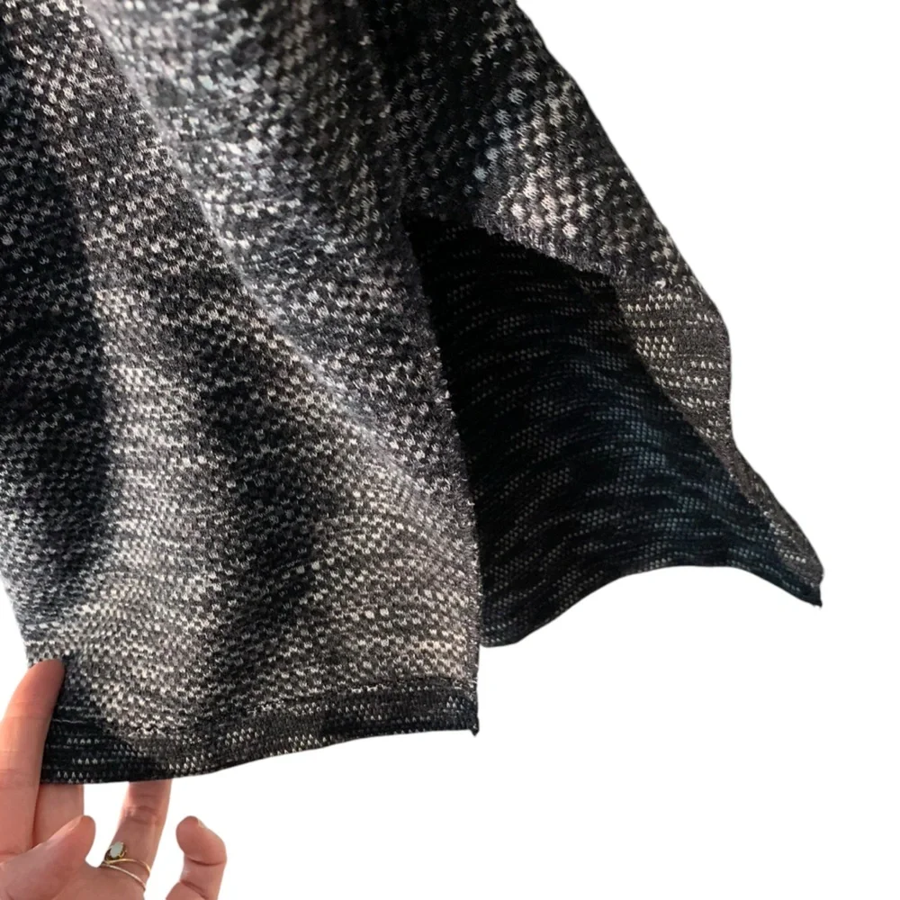 Free People We The Free Sunny Days Turtleneck‎ Sweater XL Black Heathered